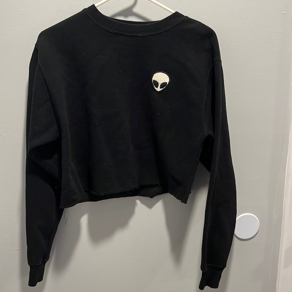 Cropped alien cropped sweater